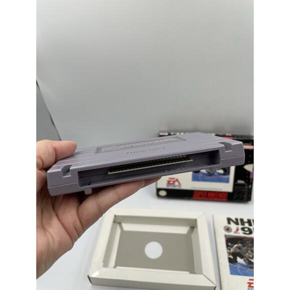 NHL 95 - Super Nintendo SNES - Complete - TESTED - Authentic - Picture 10 of 10